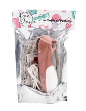 Stimulateur de clitoris Teddy Bear Pocket Pleasure + 1 dosette de lubrifiant