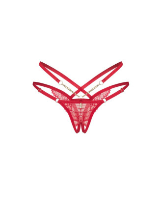 Matildea string ouvert Rouge