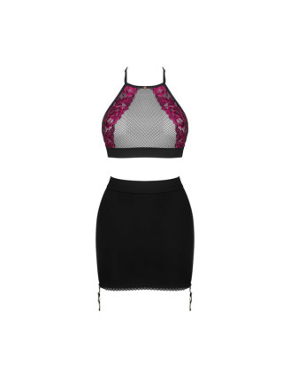 Rosenty ensemble Top et Jupe - Noir