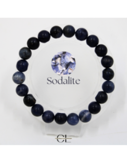 Bracelet en pierres naturelles Sodalite A 8-9mm