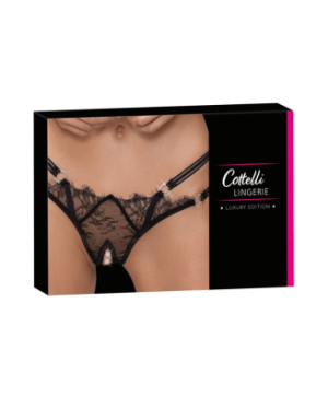 String ouvert en dentelle avec strass - Cottelli