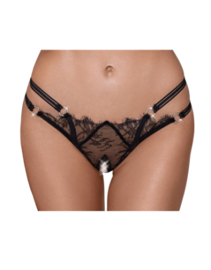 String ouvert en dentelle avec strass - Cottelli