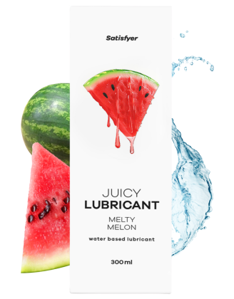 Lubrifiant à base d'eau Pastèque fondante 300 ml Satisfyer 