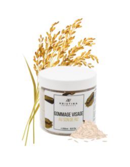Gommage visage - Au son de riz - BIO - 200ml 100% naturel