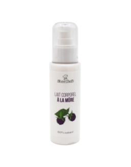 Lait corps hydratant à la mûre - 100ml 100% naturel