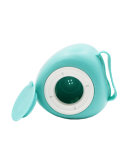 Brosse de bain pour chien - Bleue