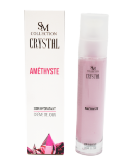 Crème de jour à la poudre d'améthyste 50ml 100% naturelle