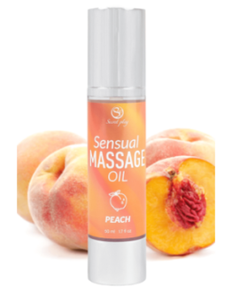 Huile de massage pêche 50 ml Secret Play