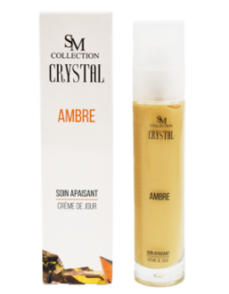 Crème de jour à la poudre d'ambre 50ml 100% naturelle