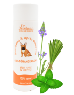 Shampoing pour chien - ANTI-DÉMANGEAISONS 200ml