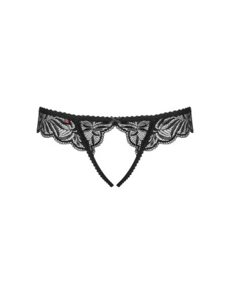 Contica Tanga ouvert - Noir