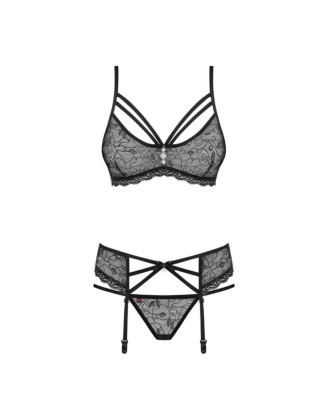 818-SEG-1 Ensemble 3 pcs - Noir