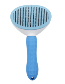 Brosse pour chien - Bleue
