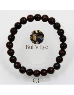 Bracelet en pierres naturelles Oeil de Taureau A 8mm