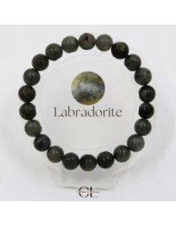 Bracelet en pierre naturelle Labradorite AB 8-9mm