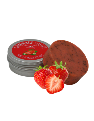 Gommage solide - Fraise et fraise des bois 70gr