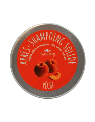 Après-shampoing solide - Pêche 50gr