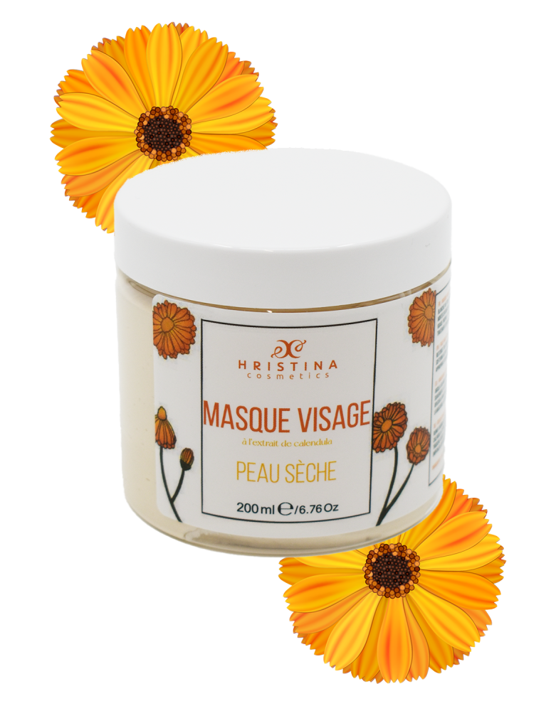 Masque visage - Peau sèche 200ml