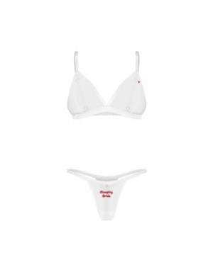 Weddya Bride ensemble de lingerie 3 pièces - Blanc