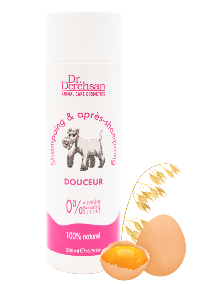 Shampoing pour chien - DOUCEUR 200ml
