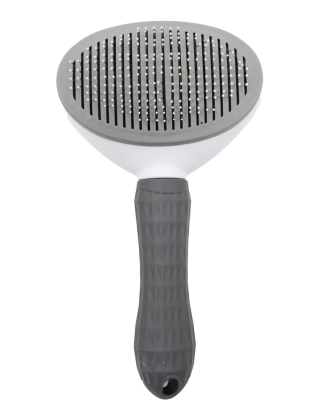 Brosse pour chien - Grise