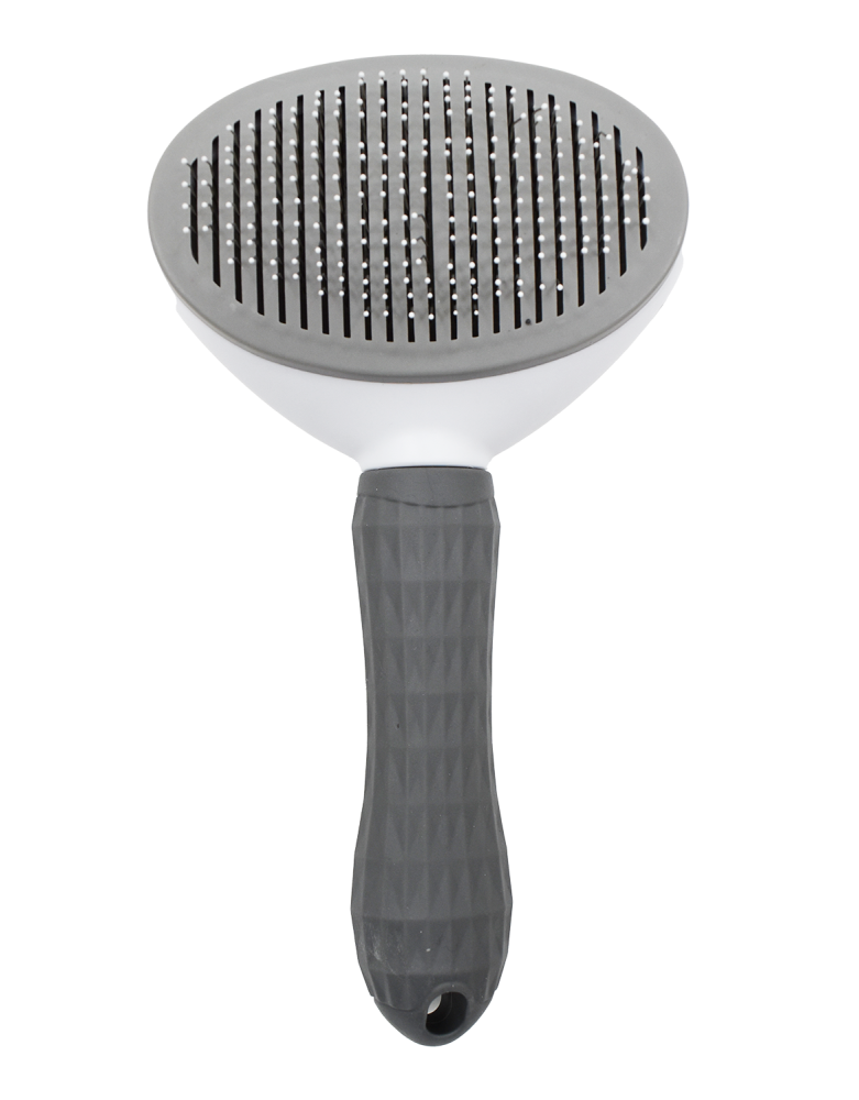 Brosse pour chien - Grise