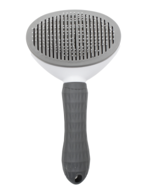Brosse pour chien - Grise
