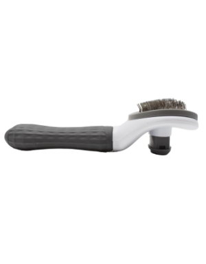 Brosse pour chien - Grise