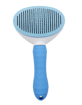 Brosse pour chien - Bleue