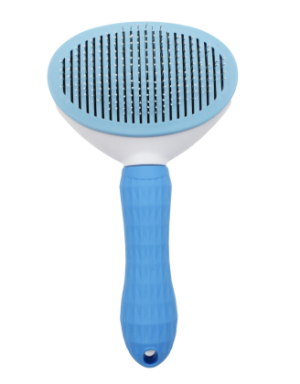 Brosse pour chien - Bleue