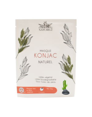 Masque Konjac - Charbon de bambou