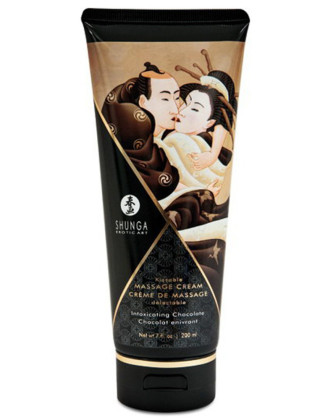Crème hydratante de massage chocolat 200ml 