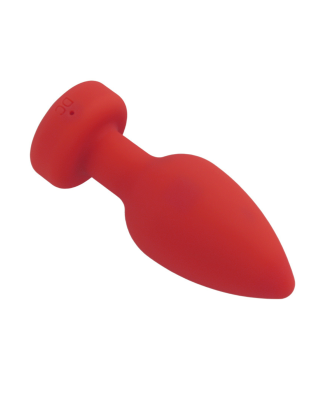Plug Anal Vibrant Télécommandé SHAKY Rouge