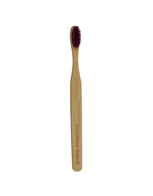 Brosse à Dents Moyenne en Bambou Violette
